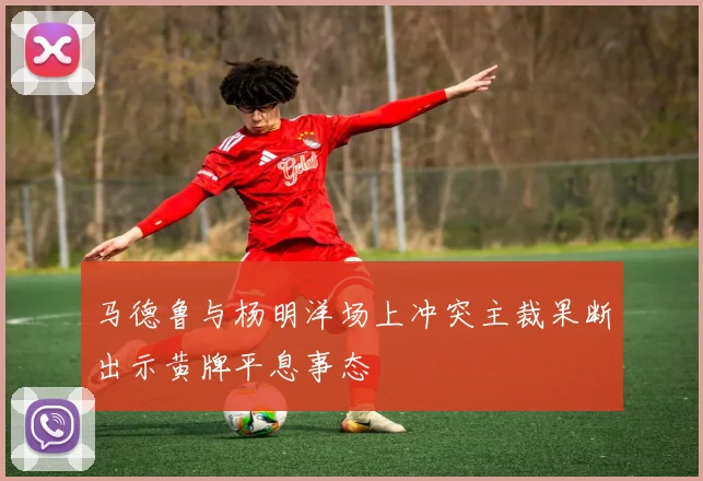 马德鲁与杨明洋场上冲突主裁果断出示黄牌平息事态